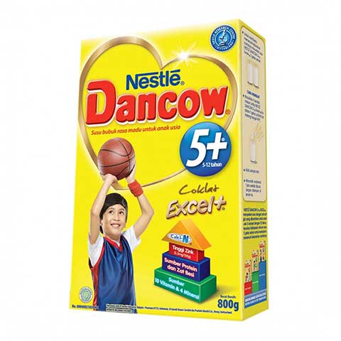 DANCOW CHOCO CALCIN 5+ BX 800G
